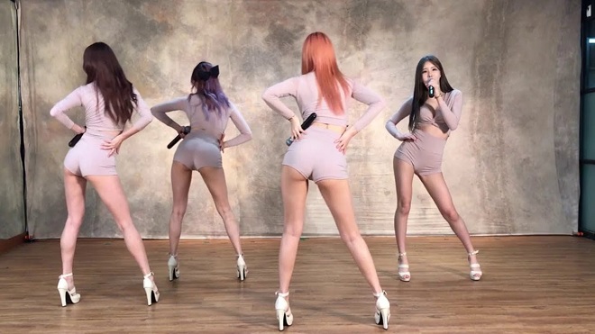 Kpop nude dance girls compiled