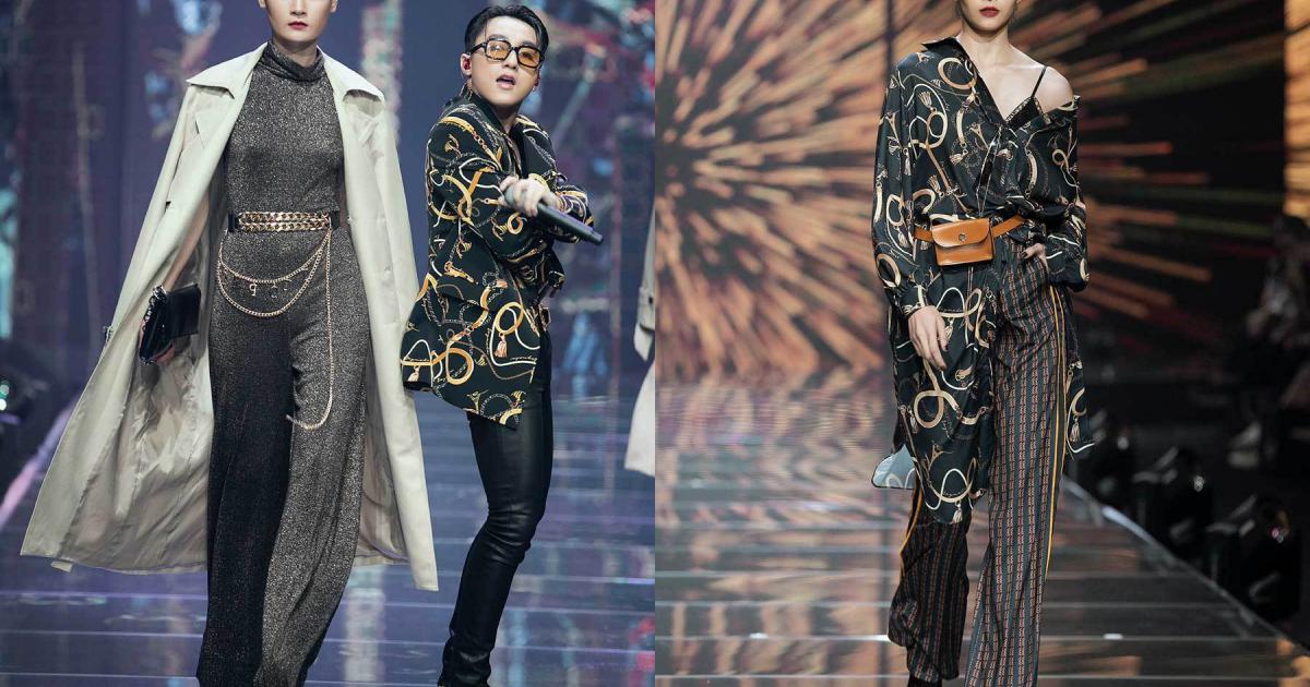 Sơn Tùng cực cool ngầu đọ catwalk cùng dàn mẫu Phong cách sao Việt