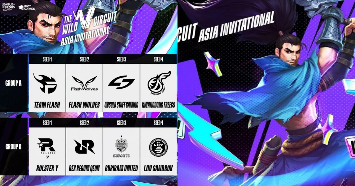 L Ch Thi U Wild Circuit Asia Invitational M I Nh T Esport