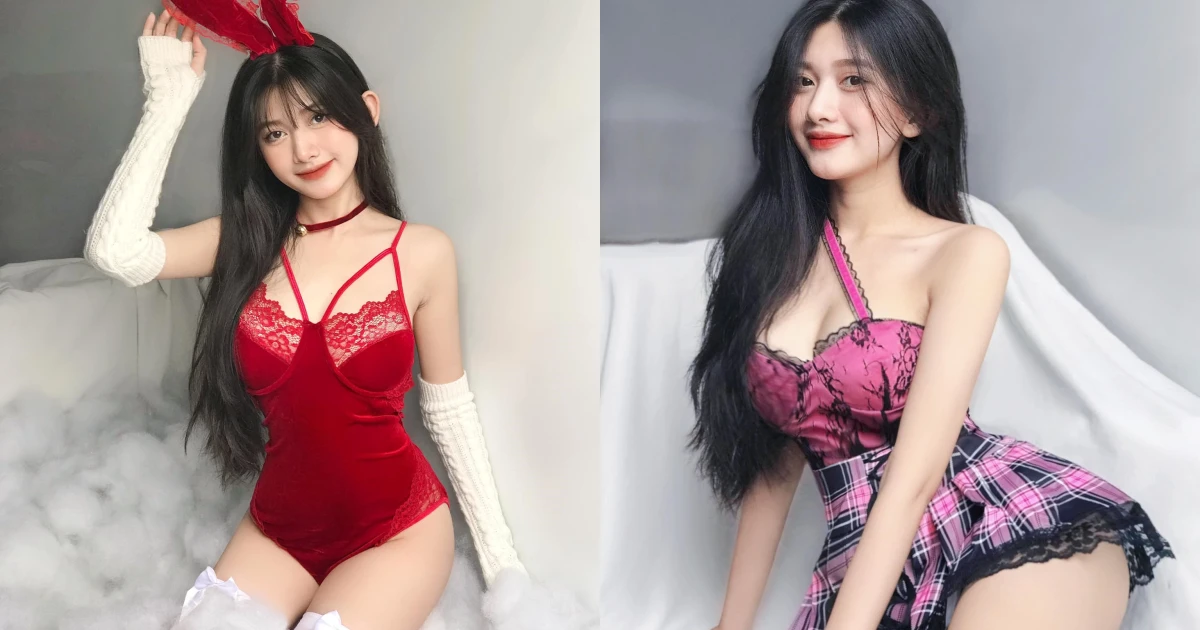 Ngắm gương mặt học sinh thân hình phụ huynh của hot girl xứ Thanh