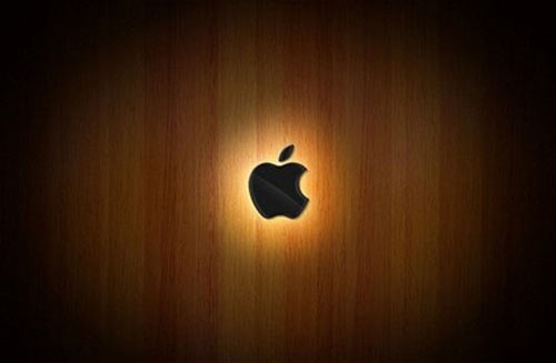 Gương Soi Hình Logo Trái Táo Cắn Dở Apple Cực Đẹp