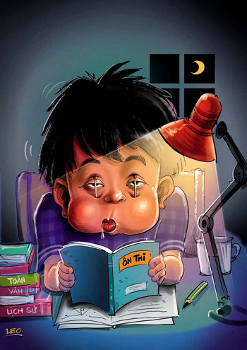 Hãy bình tĩnh với kì thi - Hình 1
