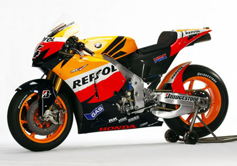 Honda ra mắt đội đua motoGP 2010 - Hình 1