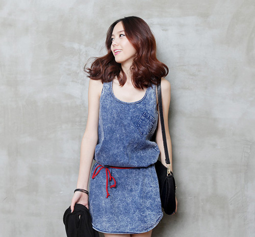 Sắc xanh denim dịu mát ngày hè - Hình 10
