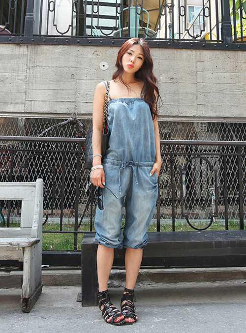 Sắc xanh denim dịu mát ngày hè - Hình 29