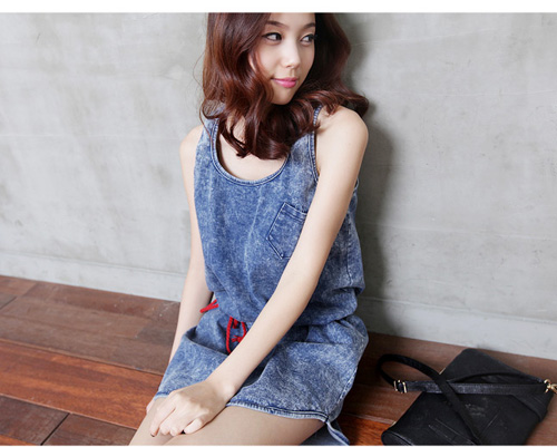 Sắc xanh denim dịu mát ngày hè - Hình 12