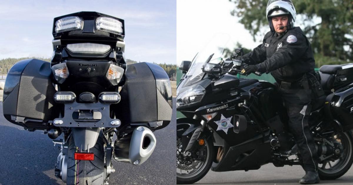 kawasaki concours 14 police motorcycle for sale