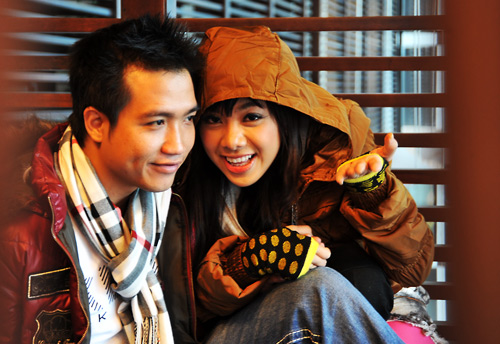 Lan Trinh ấm áp bên Quang Ngọc - Hình 23