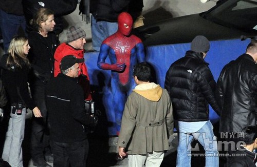 Người Nhện lộ trang phục vô cùng nhạy cảm - Hình 9