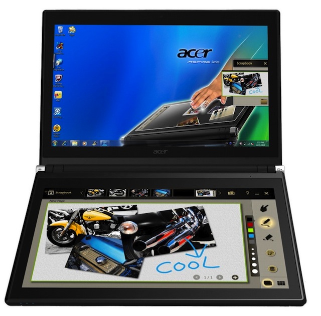 Acer Iconia Touchbook, laptop hai màn hình chính thức được bán ra - Hình 3