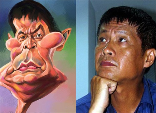 Những chân dung... phì cười về sao Việt - Hình 18