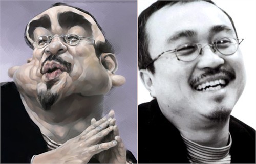 Những chân dung... phì cười về sao Việt - Hình 9