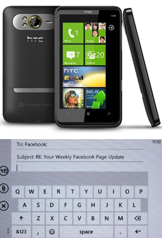 HD7 - điện thoại Windows Phone 7 tiêu biểu của HTC - Hình 2
