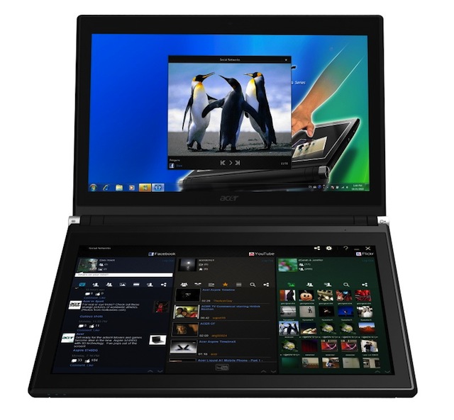 Acer Iconia Touchbook, laptop hai màn hình chính thức được bán ra - Hình 6