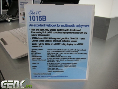 CeBIT: ASUS giới thiệu laptop chơi game G74SX cùng hai netbook Eee PC - Hình 6