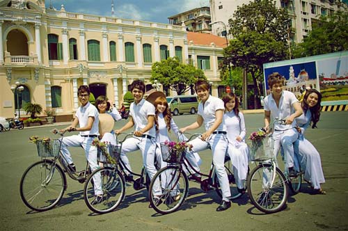 V.Music ngất ngây trước các nữ sinh duyên dáng - Hình 6