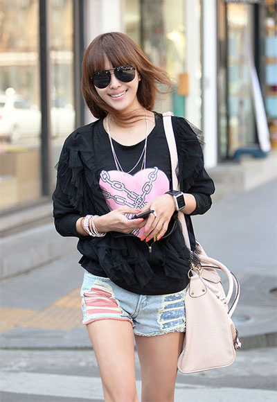 Diện short bò trong ngày hè - Hình 14