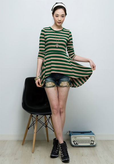 Diện short bò trong ngày hè - Hình 11