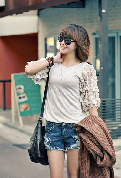 Diện short bò trong ngày hè - Hình 6