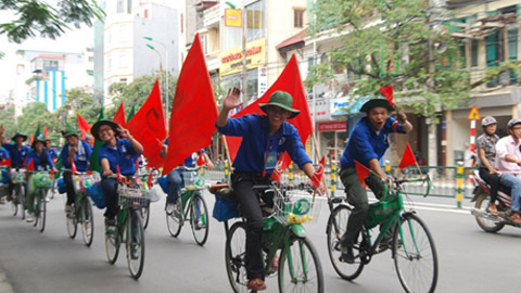 Khóc cười chuyện đi xe đạp dịp bão giá - Hình 2