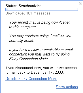 Thiết lập duyệt gmail offline vô cùng đơn giản - Hình 9