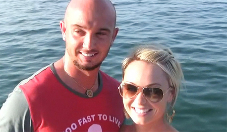 Stephen Ireland cầu hôn bạn gái trên biển - Hình 1