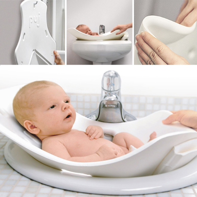 Tắm cho trẻ sơ sinh dễ dàng hơn với bồn tắm đặc biệt - Hình 4