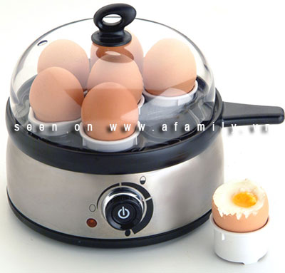 Luộc trứng nhanh và không cần... nước - Hình 1
