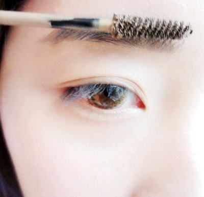 Makeup hiền xinh với gam màu tím - Hình 11