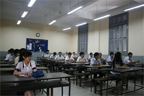 TP.HCM: Đề thi Địa bị in lỗi - Hình 1