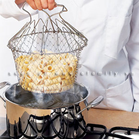 Độc đáo chiếc rổ đa năng, biến hoá thật tiện ích - Hình 1