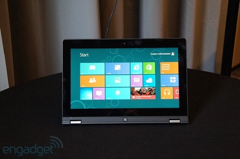 Ảnh thực tế Lenovo IdeaPad Yoga 11 và ThinkPad Edge Twist - Hình 6