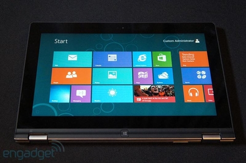 Ảnh thực tế Lenovo IdeaPad Yoga 11 và ThinkPad Edge Twist - Hình 8