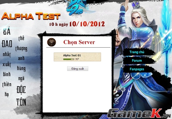 Cảm nhận game Bá Đao trong ngày Alpha Test - Hình 3