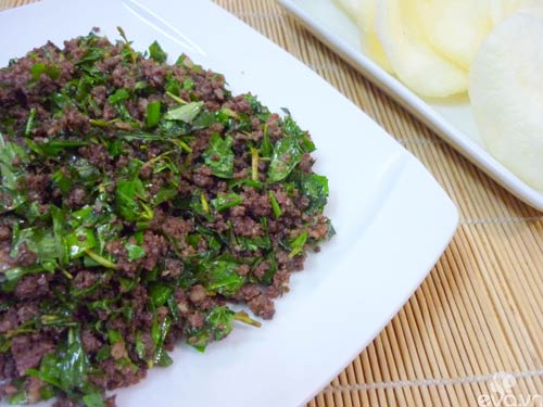 [Chế biến] - Thịt chim xào hành răm - Hình 5