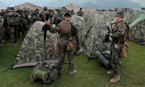 Lính Mỹ, Philippines rầm rộ diễn tập đổ bộ - Hình 7