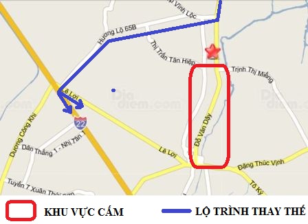 TPHCM: Cấm xe tại nhiều khu vực - Hình 3