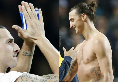 Ibrahimovic Beckham làm thế giới rơi lệ với hình xăm đầy tình người