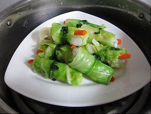 [Chế biến] - Bắp cải cuộn tôm - Hình 6