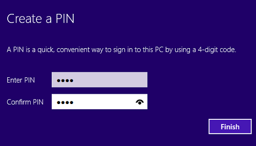 Đăng nhập Windows 8 bằng mã PIN - Hình 4