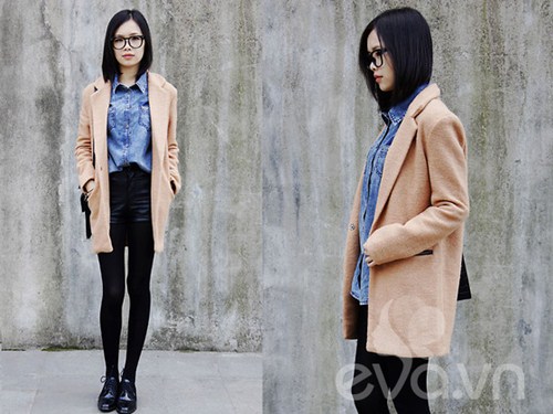 Eva Icon: NTK trẻ cuồng mê áo khoác cá tính - Hình 6