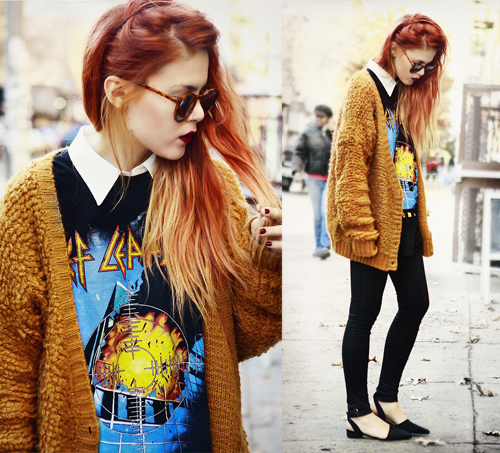 Street xtyle ngày lạnh cá tính của giới trẻ thế giới - Hình 1