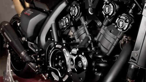 Xe &'cơ bắp' Yamaha V-MAX độ ấn tượng - Hình 13