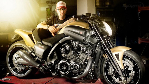 Xe &'cơ bắp' Yamaha V-MAX độ ấn tượng - Hình 4
