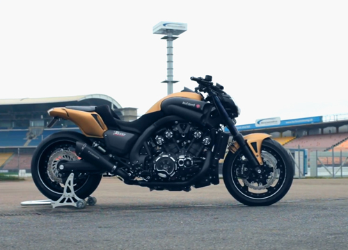 Xe &'cơ bắp' Yamaha V-MAX độ ấn tượng - Hình 16