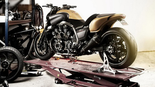 Xe &'cơ bắp' Yamaha V-MAX độ ấn tượng - Hình 6