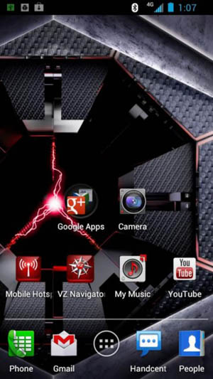 Ảnh Droid Razr chạy Ice Cream Sandwich xuất hiện - Hình 1