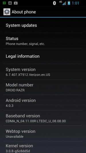 Ảnh Droid Razr chạy Ice Cream Sandwich xuất hiện - Hình 9