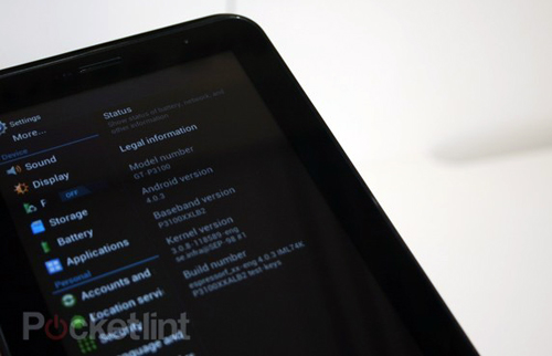 Ảnh thực tế Samsung Galaxy Tab 2 - Hình 4