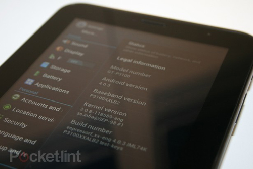 Ảnh thực tế Samsung Galaxy Tab 2 - Hình 5